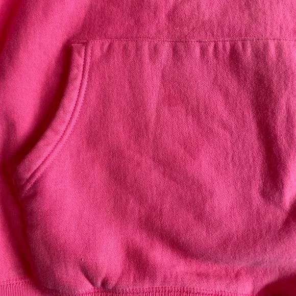 Supreme Hot Pink Hoodie with Green Box Logo - Picture 5 of 7
